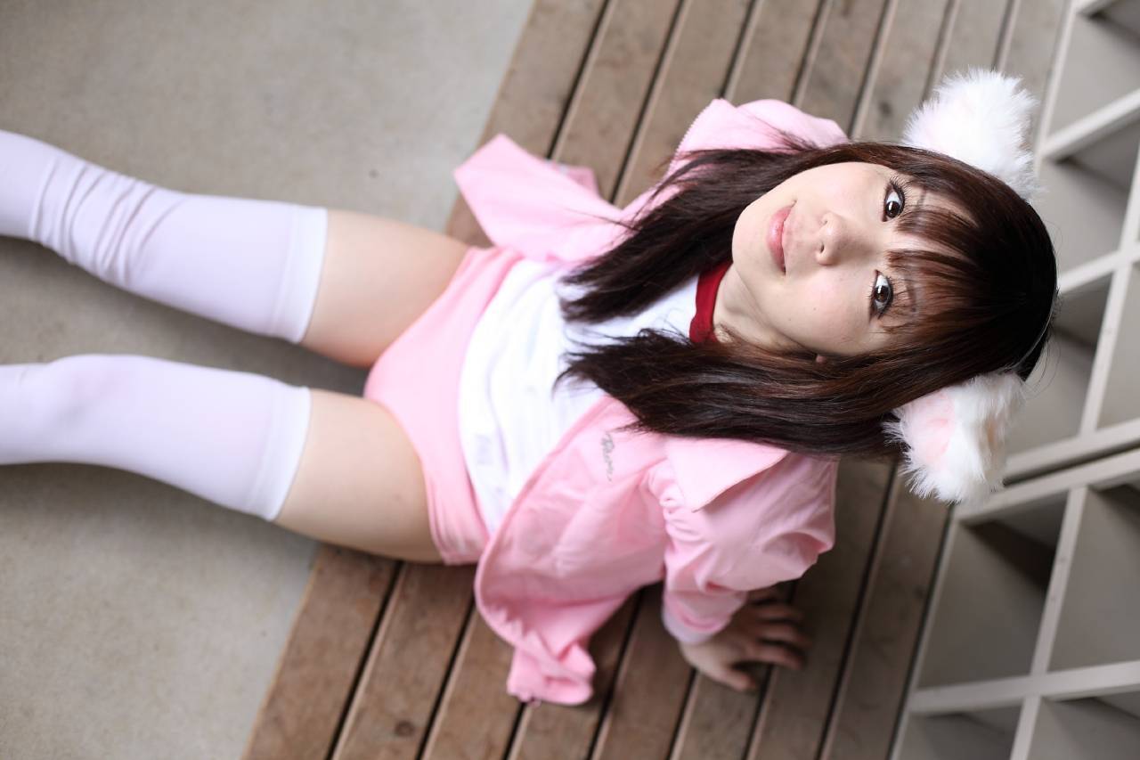 [Cosplay] 2013.04.05 Neko  School Girl - 2 Cosplayers